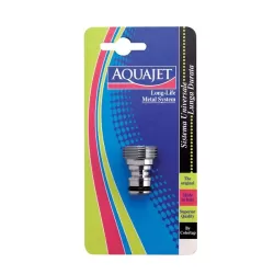 Adattatore ottone cromato attacco rapido maschio 3/4