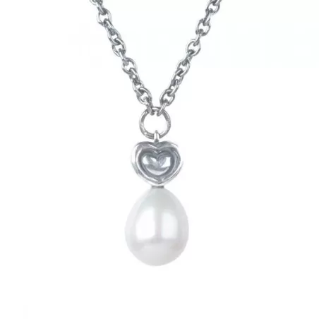 Collana Cuore con Perla 100cm - Thun