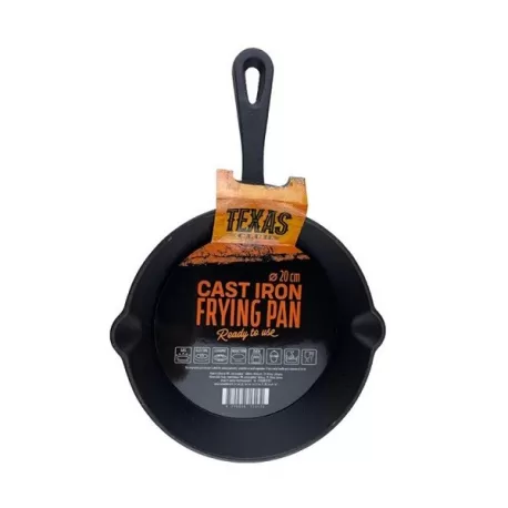 Padella in ghisa Cm.20 - Texas Club