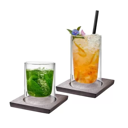 Sotto tazza mira, grande, 2 pezzi - Gefu