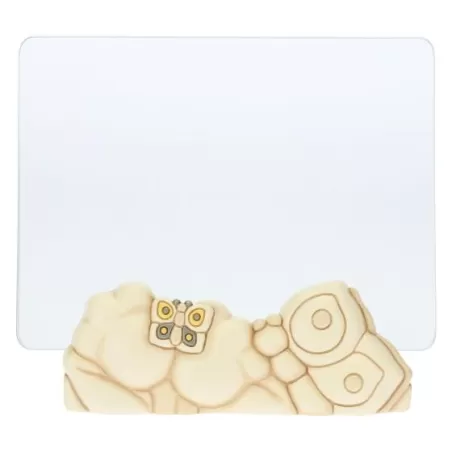 Portafoto Elegance in vetro con fiori e farfalle - Thun