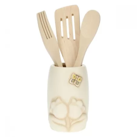 Portamestoli Elegance con 3 mestoli - Thun