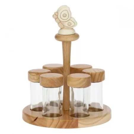 Portaspezie con 6 contenitori Elegance - Thun