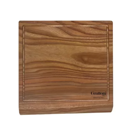 Tagliere outline (1 pezzi) in legno di olmo italiano - Grattoni