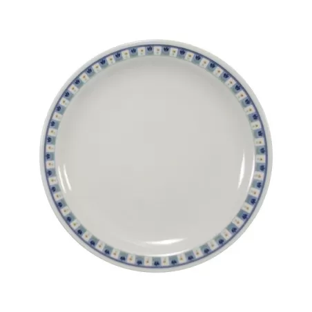 Piatto frutta 21 tulipano blu