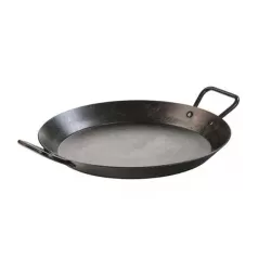 Padella doppio manico in accaio di carbonio Cm.47,75xØ38,1x 6,80 - Lodge