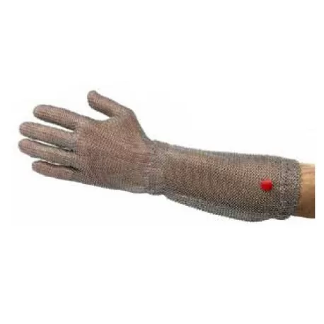Guanto maglia inox WILCO con manicotto Cm. 15 - misura S - Sanelli Ambrogio