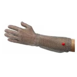 Guanto maglia inox WILCO con manicotto Cm. 15 - misura M - Sanelli Ambrogio