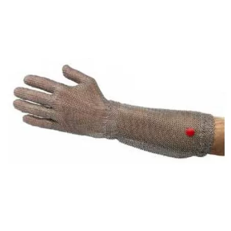 Guanto maglia inox WILCO con manicotto Cm. 15 - misura M - Sanelli Ambrogio