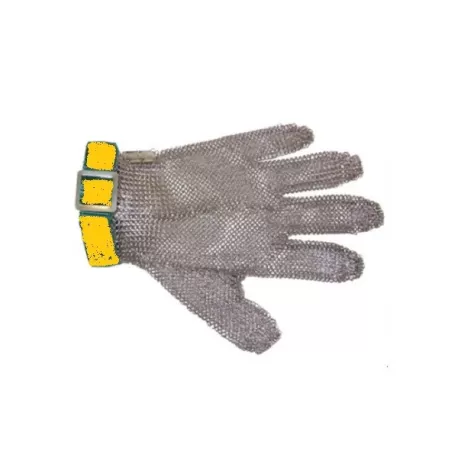 Guanto in maglia acciaio inox - misura M - Sanelli Ambrogio