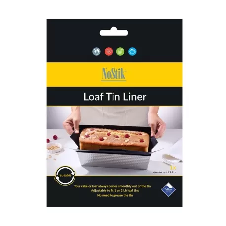 Cake Tin Liner Multi-Size, Rivestimento rettangolare per torta Cm.7x7x20 - NoStik