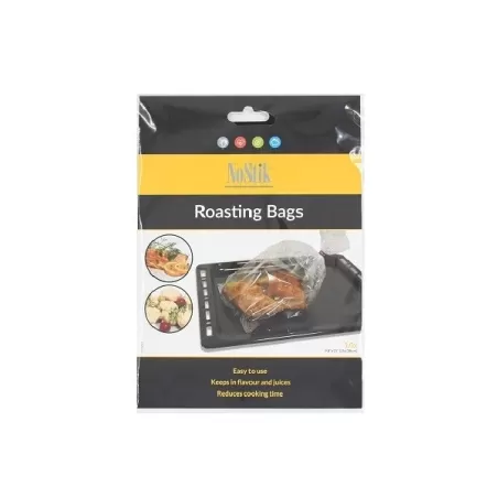Roasting Bags Set of 10, Sacchetti per arrosti - Set da 10 pezzi - NoStik