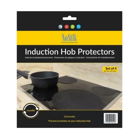 Induction Hob Protectors Set of 4, Stuoia di protezione per piano cottura a induzione Cm.27 - NoStik
