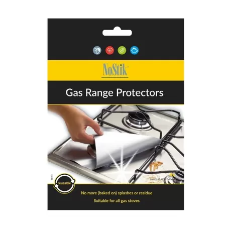 Gas Range Protector Set of 4 Heavy Duty, Protezione per cucine a gas - Set di 4 p.z Cm.27x27 - NoStik