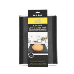 Elevated Crisp & Cool Rack, Vassoio estensibile in teflon Cm.31x41x3 - NoStik