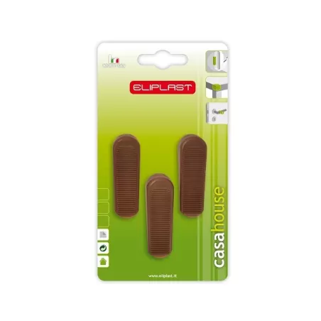 Fermaporte adesivo marrone