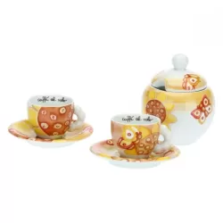 Set 2 tazzine espresso con zuccheriera Marisol - Thun