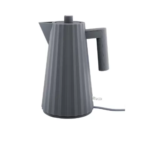 Plissè, Bollitore elettrico grigio - Alessi