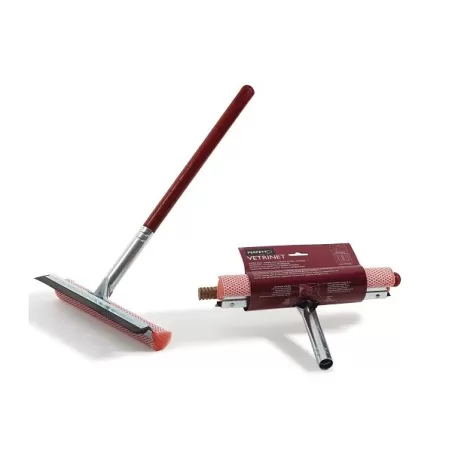 Lavavetri con manico legno Cm.30