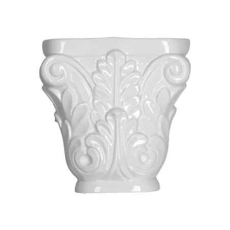 Leopoldina, Umidificatore capitello Cm. 16x16x5 - La Porcellana Bianca
