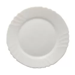 Piatto piano Cm.24 prima opal 6 pezzi