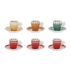 Confezione 6 tazzine caffe Orianne - Thun
