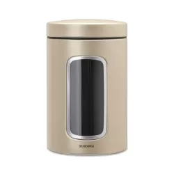 Window Canister 1.4L, Champagne - Brabantia
