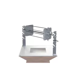 Set Girarrosto con 4 spiedi Pro730 - Vulcanus 2