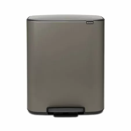 Bo Pedal Bin, 2x30L, Platinum - Brabantia