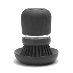 Spazzola lavapiatti con contenitore sapone, Dark Grey - Brabantia