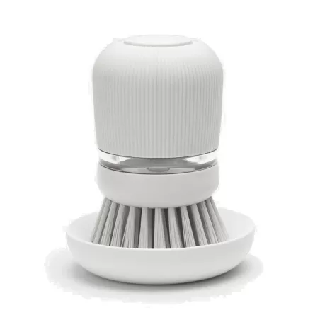 Spazzola lavapiatti con contenitore sapone, Light Grey - Brabantia