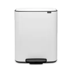 Bo Pedal Bin, 2x30L, Bianco - Brabantia