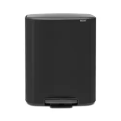 Bo Pedal Bin, 60L, Nero Opaco - Brabantia