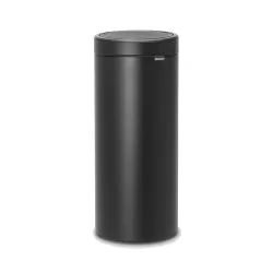 Touch Bin New 30L , Mineral Moonlight Black - Brabantia