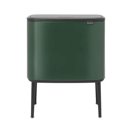 Bo Touch Bin, 3 x 11L, Pine Green - Brabantia
