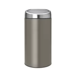 Twin Bin 2 x 20L, Platinum - Brabantia