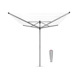 Lift-O-Matic 50 metri - include picchetto zincato, Leaf Green - Brabantia