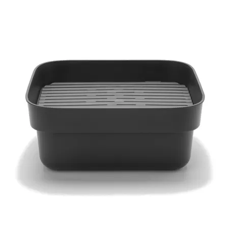 Bacinella da lavello con vassoio scolapiatti, Dark Grey - Brabantia