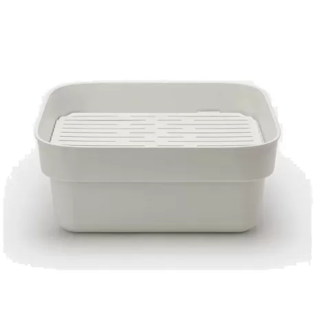 Bacinella da lavello con vassoio scolapiatti, Light Grey - Brabantia