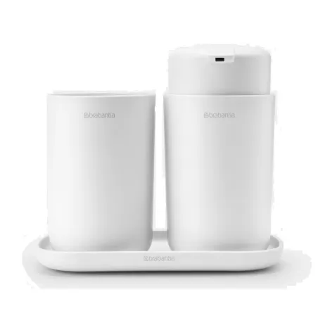 Set 3 accessori da bagno, Balance, White - Brabantia