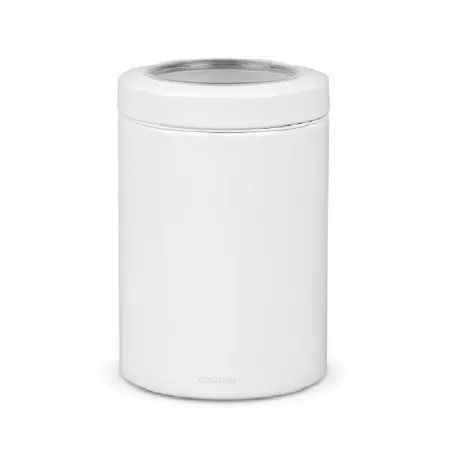 Window Lid Canister 1.4L, Bianco - Brabantia