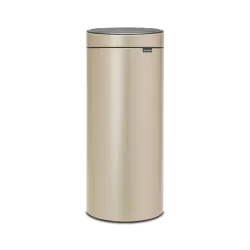 Touch Bin New 30L , Champagne - Brabantia