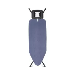 Comfort 124x45 - Poggiaferro Solid, telaio Nero, Denim Blue - Brabantia