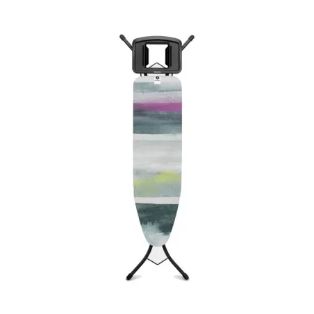 Compact 110x30 - Poggiaferro Solid, telaio Nero, Morning Breeze - Brabantia