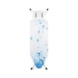 Comfort 124x45 - Poggiaferro Solid, telaio Bianco, Ice Water - Brabantia
