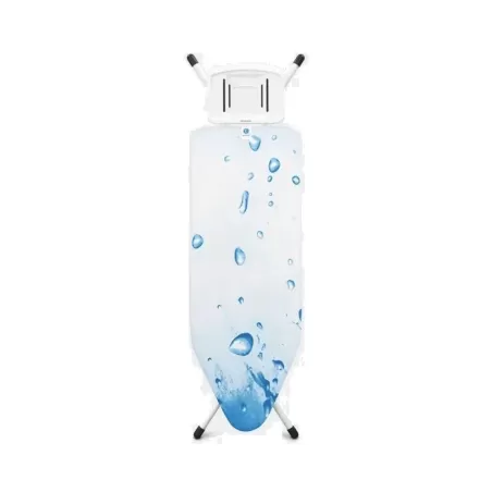 Comfort 124x45 - Poggiaferro Solid, telaio Bianco, Ice Water - Brabantia
