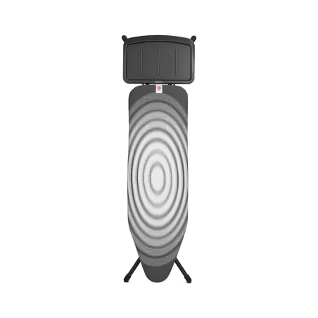 Comfort 124x38 - Portacaldaia Solid, telaio Nero, Titan Oval - Brabantia