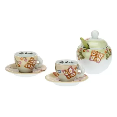 Set 2 tazzine espresso e zuccheriera Fall in Love - Thun