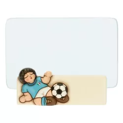 Portafoto in vetro calciatore - Thun