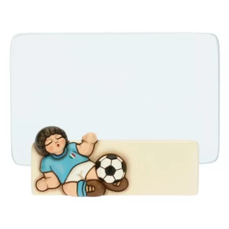 Portafoto in vetro calciatore - Thun